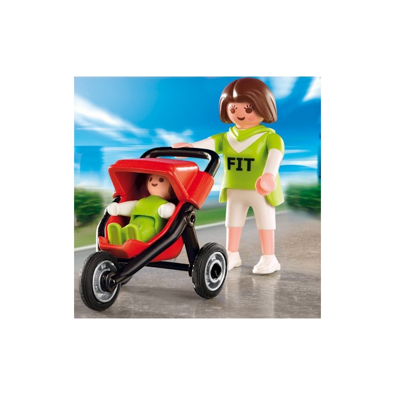 PLAYMOBIL 4697 Special Mama mit Baby-Jogger