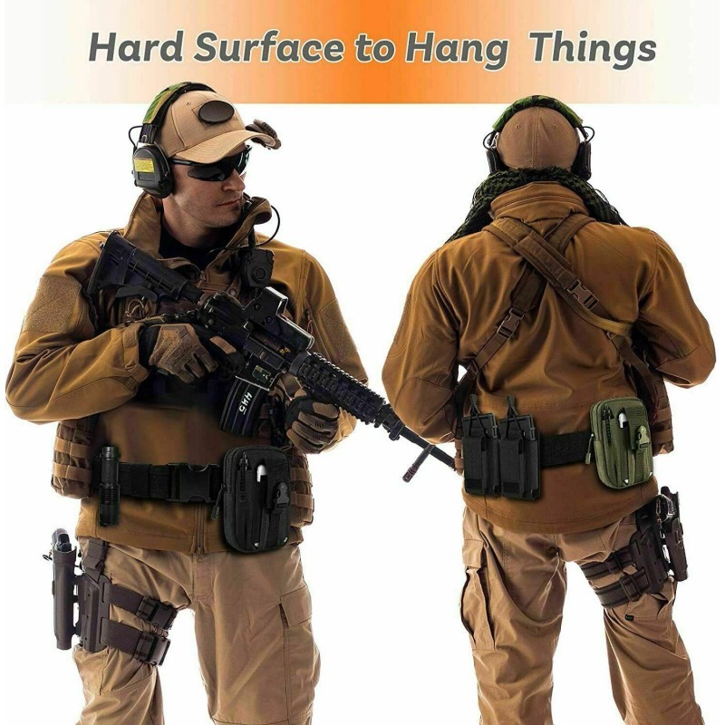 Unbranded Tactical Belt Quick Release Nylon Webbing Adjustable Military Style