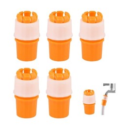 Set of 5 Plastic Hose Adapters Tap for Sink Tap, Sink Tap Adapter for Garden Hose, Hose Connectors, Tap Hose Adapter