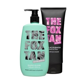 The Fox Tan Dynamic Duo Pack For Darker, 300ml & 180ml (2 Products)