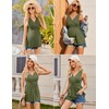 Ekouaer Nursing Tank Tops 3 Packs Sleeveless Maternity Shirts V