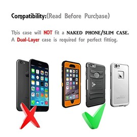 AIScell Carry Case Holster for Moto G Play (2023)(2024),G Power(2024),Moto g 5G (2024),(2023), Edge+(2022)(2023),G Stylus 5G(2023)(2024),G Pure,Rugged Black Nylon Pouch Metal Belt Clip Case