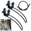 Metal Treestand Stirrups with Elastic Rope Rapid Climb Stirrups Adjustable