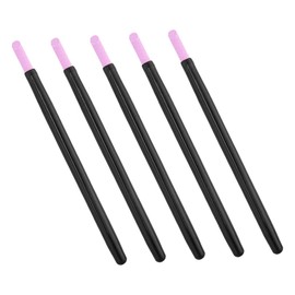 Healvian 5pcs Nail Grinding Pen for Manicure Precision Nail Art Sculpting and Dead Skin Removal Polishing Tool for Smooth and Cuticle Care Black Quartz Design