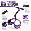 Pedal Resistance Band with Handles for Full-Body Home Workout –