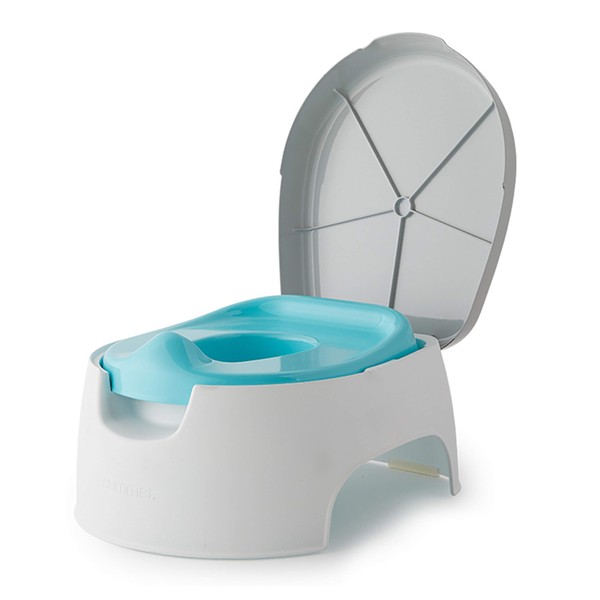 Summer Step Up Seat and Stepstool for Potty Training and Beyond, Easy to Empty and Clean, Space Saving 2-in-1 Solution