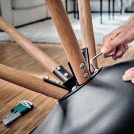 Bosch 9-Piece Hex Key Set (Multi-Tasking Hex Keys Made of S2 Steel; 1.5-10mm; Long Arm; Ball-End 30-Degree Offset; Rust-Protected, Storage Clip)