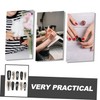 minkissy Elegant Gothic Press Nails 10 Pieces Handmade False Nails
