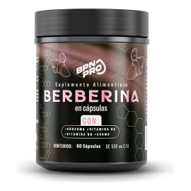 Berberina HCL 500 mg con Cúrcuma, Vinagre de Manzana y Canela – Glucosa Fórmula Natural Bienestar Metabólico – BPN PRO, Cápsulas