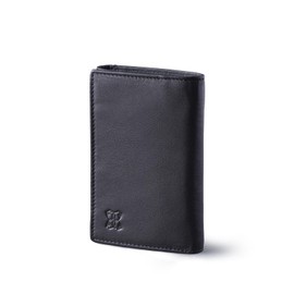 Lakeland Leather Mens Trifold Wallet in Black