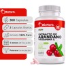 Bioherb Arándano Rojo Orgánico Vitamina 360 Cápsulas Extracto 100 Puro
