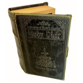 Enchanted World of Boxes MOBY Dick Book Box Decorative Book Box Secret Storage Vintage Antique Design