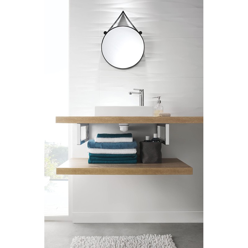 Wirquin 30722863 XS Pure Black Ultra-Compact Complete Set for Sink