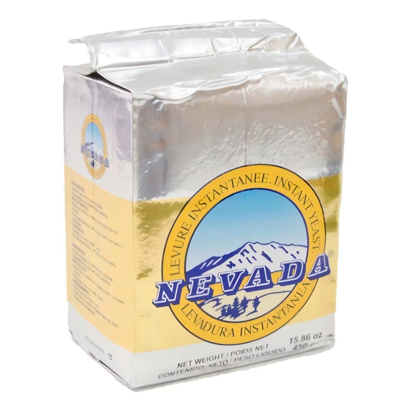 Levadura Instantánea En Polvo Nevada Paq. 450 Gr.