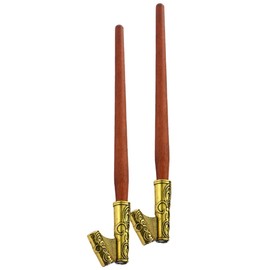 Angoily 2Pcs Vintage Wooden Handle Dip Pen Holders for Calligraphy Ergonomic Grip Holder for Smooth Writing Experience for Calligraphy Practice and Giving