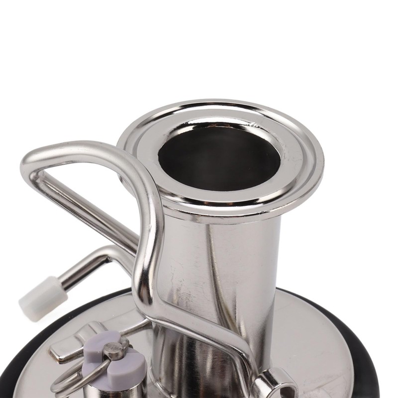 Pyhodi Stainless Steel 1.5in 3 Clamp Corny Keg Lid, Carbonation
