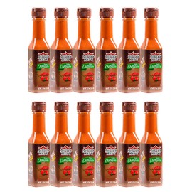 Mexico Lindo Chiltepin Hot Sauce | 14,200 Scoville Level | Traditional Spicy Flavor | 5 Fl Oz Bottles (Pack of 12)