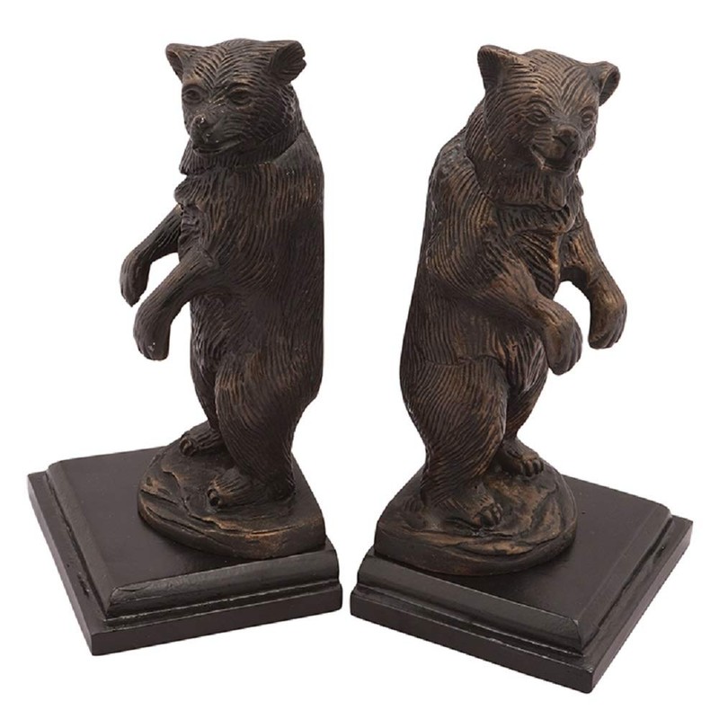 SPI Home Growling Bear Bookends Pair - Perfect for Any