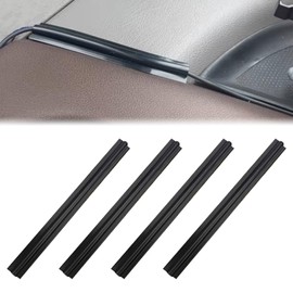 Pleoos Car Concealed Wire Sleeve, PVC Auto Split Sleeving Wire Cord Organizer, Adhesive Tubing Cable Hidden Protector, Auto Flexible Line Cable Organizers Split Sleeves for USB, Driving Recorders(4Pcs