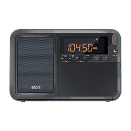 Eton Elite Traveler AM/FM/LW/Shortwave Radio with RDS & Custom Leather Carry Cover