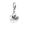 Nena Lina Frangipani Blossom Charm Pendant in 925er Sterling Silver