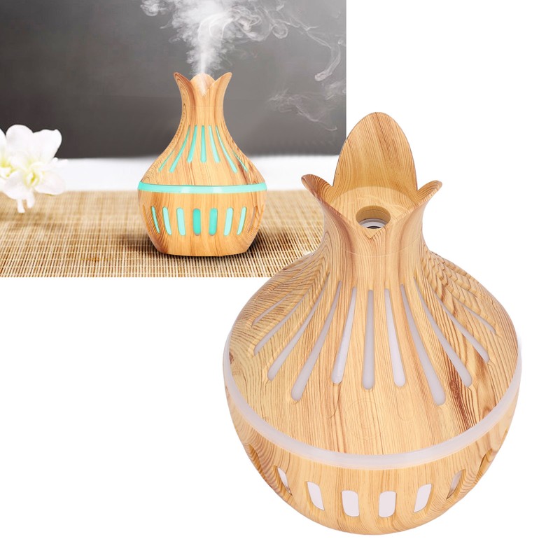 Wood Grain Air Humidifier ABS Aromatherapy Humidifiers for Household USB