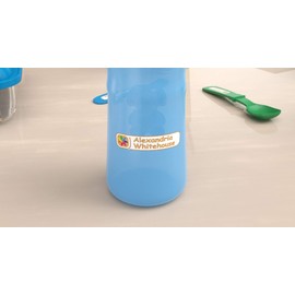 Custom Name Label, Pinwheel Sticker, Bottle Labels, Waterproof Kids Name Labels for Baby Bottles, Sippy Cup for Daycare School, Dishwasher Safe