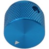 6mm Round Hole Large Solid Aluminium Control Knob HiFi Volume,