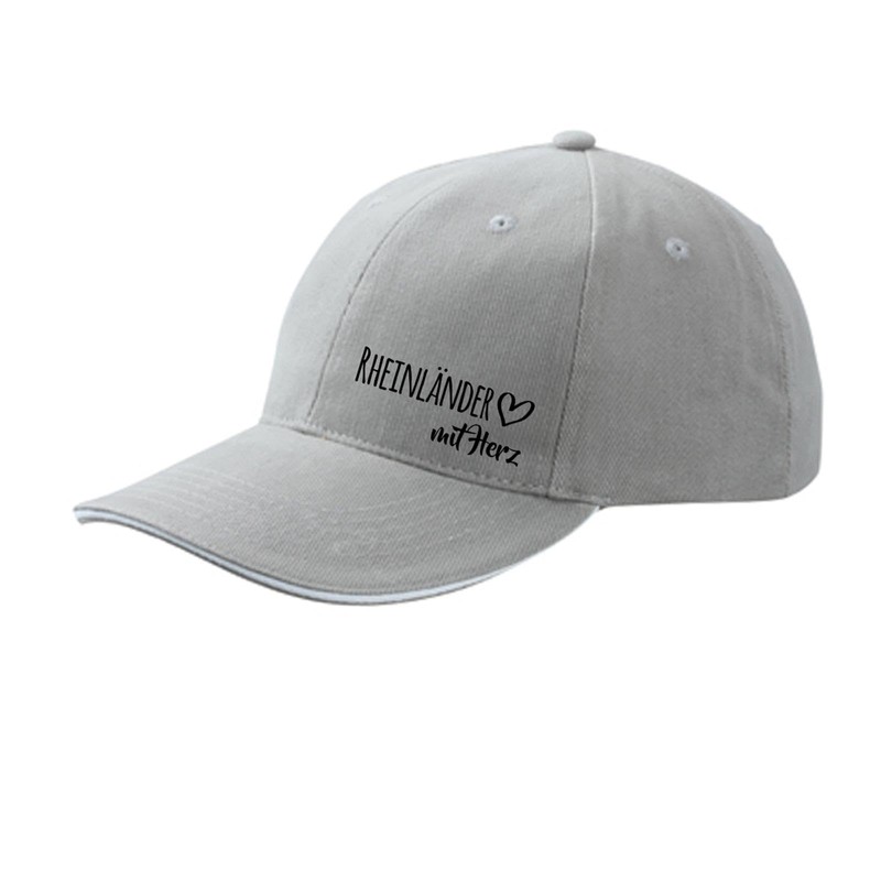 huuraa Cappy Hat Rheinländer with Heart Gift Unisex Cap Rheinländer