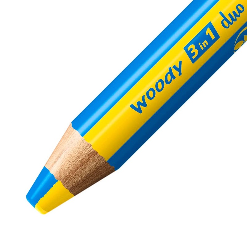 Multi-Talented Pencil - STABILO woody 3 in 1 duo -