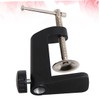 Gadpiparty 1PC Sturdy Metal Table Clip Thickened Round Buckle Desktop