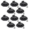 (10 PCS) Flooring Support Pedestal, Joist Support Pedestals & Adjustable