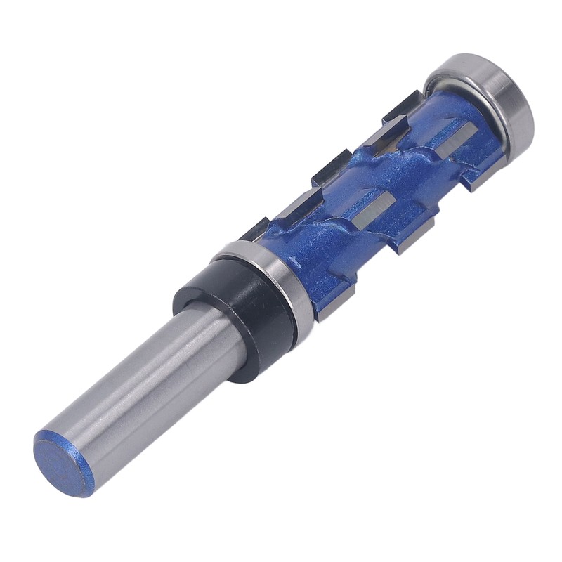Spiral Flush Trim Router Bit 1/2x19x45mm Dual Bearing Round Shank