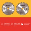 Amtech V5000 2 Piece 185mm Tungsten Carbide Circular Saw Blade