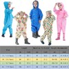 Sayyea Toddler Rain Suit Baby Rain Suit Kids Rain Suits