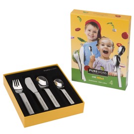 Children's Cutlery One Mini 4 Piece Set with Engraving