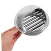 TEHAUX Round Air Vent Protector Cover High Temperature Resistant Louvered
