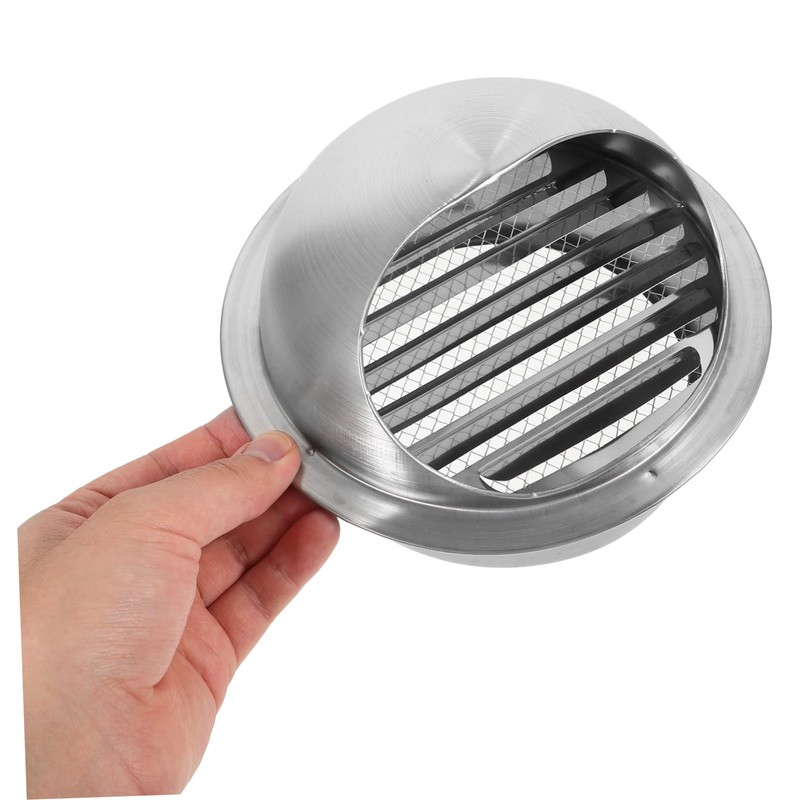 TEHAUX Round Air Vent Protector Cover High Temperature Resistant Louvered