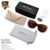 The Fresh High Definition Polarized Wrap Around Shield Sunglasses for