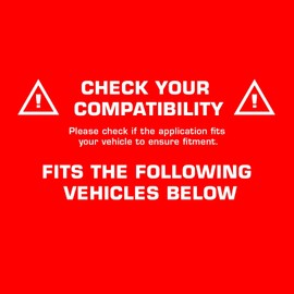 PowerSport Rear Brakes and Rotors Kit |Rear Brake Pads| Brake Rotors and Pads| Ceramic Brake Pads and Rotors |fits 2015-2017 Ford F-150