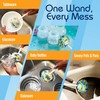 Compac Home Dish Wand Plus Cello, Foam & Scour Sponge