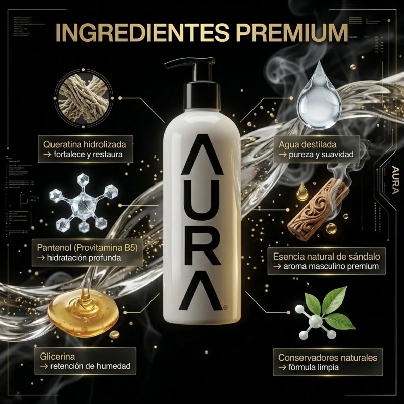 Crema Hidratante Aura De Hombre Hidratación Y Control