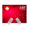 Lot of 10 T10 194 LED Bulb Narrow - Red