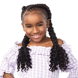 Sensationnel Crochet Braids Lulu Mini Fully Folded 2X Bohemian 10" (3-pack, T1B/27)