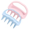 FOMIYES Scalp Massager Brush Set 2 Pack Silicon Scalp Scrubber