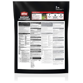 Ortho BugClear Lawn Insect Killer - Kills Ants, Ticks, Armyworms, Sod Webworms, Fleas and Spiders in Your Yard, Fast-Acting, Kills By Contact Above and Below the Ground, 20 lb.