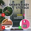 Lion Locks 1500 Key Lock Box with Code, Lockbox for