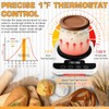 Upgraded Sourdough Starter Warmer, Precise 1°F Thermostat Control (70-100°F) Sourdough