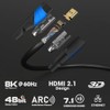 KabelDirekt – Cable HDMI 8K & 4K – 0.5ft/0.15m