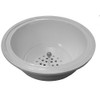 Jones Stephens Corp - 3X4 Pvc Round Floor Sink With